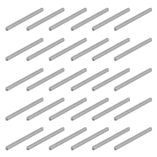 sourcing map Federschlüssel mit runden Enden, 50 x 3 x 3 mm, Karbonstahl, Antriebswelle, Parallelschlüssel, Keilnut, Sortiment für mechanische Befestigungselemente, Industrie, 30 Stück sourcing map Federschlüssel mit runden Enden, 50 x 3 x 3 mm, Karbonstahl, Antriebswelle, Parallelschlüssel, Keilnut, Sortiment für mechanische Befestigungselemente, Industrie, 30 Stück von sourcing map