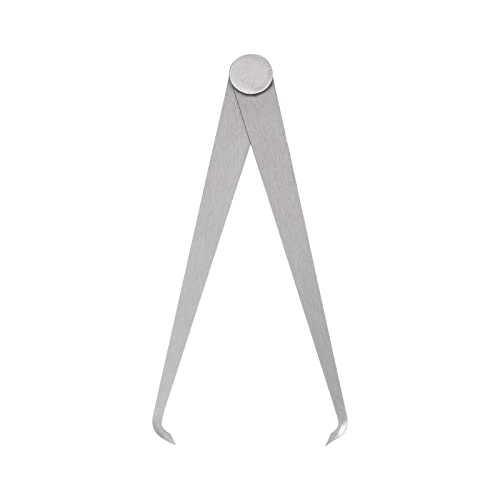 sourcing map Feste Verbindung Innerhalb Messschieber 150mm 6" Edelstahl Metall Feste Reibung Gelenk Innere Messung Werkzeug von sourcing map