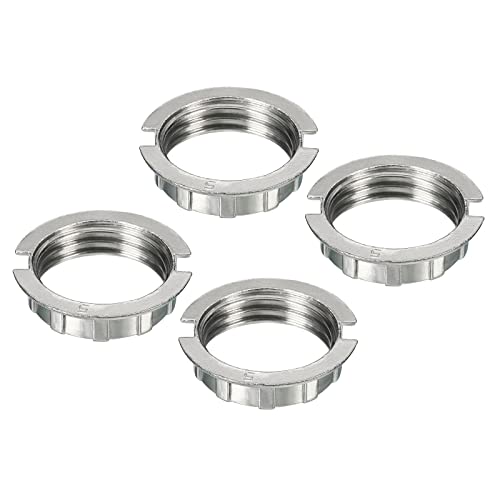 sourcing map G9 Steckdose Lampe M20 Adapterring für Leuchten Schirmhalterung Weiß Paket von 4 von sourcing map