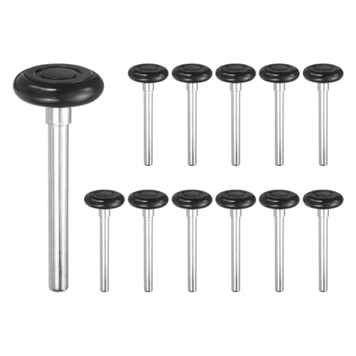 sourcing map Garagentorrollen aus Nylon, für 5,1 cm Garagentorschiene, 10,2 cm langer Schaft, leise Garagentor-Räder mit Abdeckung, 6200zz Präzisionslager, Schwarz, 12 Stück sourcing map Garagentorrollen aus Nylon, für 5,1 cm Garagentorschiene, 10,2 cm langer Schaft, leise Garagentor-Räder mit Abdeckung, 6200zz Präzisionslager, Schwarz, 12 Stück von sourcing map