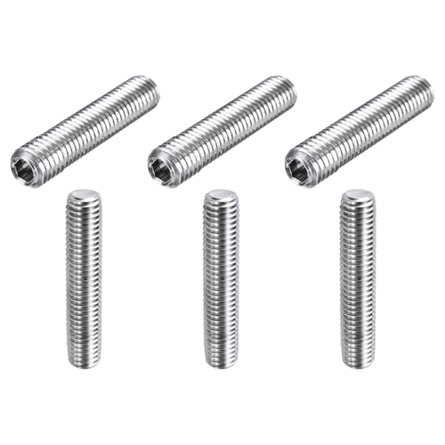 sourcing map Gewindestifte M10-1,5 x 35 mm, 304 Edelstahl, Innensechskantschrauben, Innensechskantantrieb für Badezimmerarmaturen, Reparatur, Möbel, DIY-Projekte, 6 Stück sourcing map Gewindestifte M10-1,5 x 35 mm, 304 Edelstahl, Innensechskantschrauben, Innensechskantantrieb für Badezimmerarmaturen, Reparatur, Möbel, DIY-Projekte, 6 Stück von sourcing map