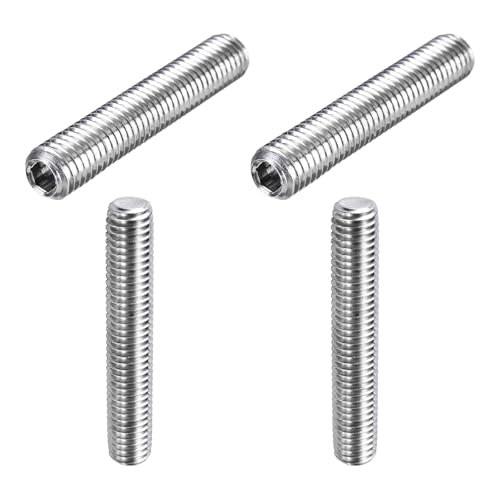 sourcing map Gewindestifte M10-1,5 x 45 mm, 304 Edelstahl, Innensechskantschrauben, Innensechskantantrieb für Badezimmerarmaturen, Reparatur, Möbel, DIY-Projekte, 4 Stück sourcing map Gewindestifte M10-1,5 x 45 mm, 304 Edelstahl, Innensechskantschrauben, Innensechskantantrieb für Badezimmerarmaturen, Reparatur, Möbel, DIY-Projekte, 4 Stück von sourcing map