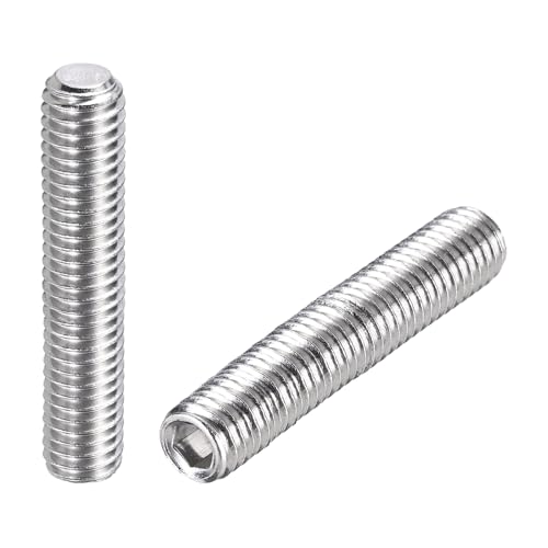 sourcing map Gewindestifte M8-1,25 x 60 mm, 304 Edelstahl, Innensechskantschrauben, Innensechskantantrieb für Badezimmerarmaturen, Reparatur, Möbel, DIY-Projekte, 2 Stück sourcing map Gewindestifte M8-1,25 x 60 mm, 304 Edelstahl, Innensechskantschrauben, Innensechskantantrieb für Badezimmerarmaturen, Reparatur, Möbel, DIY-Projekte, 2 Stück von sourcing map