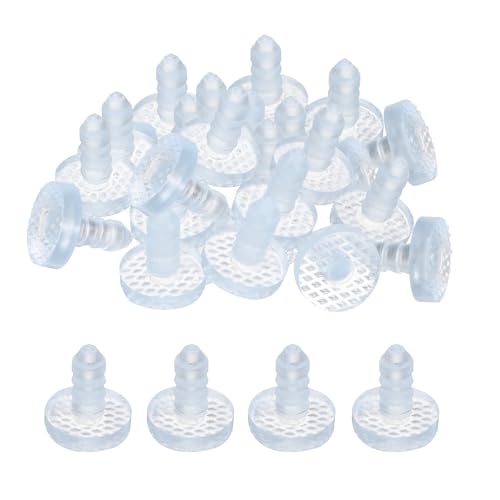 sourcing map Glas-Tischplatten-Stoßstangen mit Stiel, 16,4 mm, rutschfeste Pads für Möbel, Glastisch, Tischplatte, transparente Gummi-Greifer, Tischabstandshalter für 6,2 mm Loch, Tisch, Möbel, sourcing map Glas-Tischplatten-Stoßstangen mit Stiel, 16,4 mm, rutschfeste Pads für Möbel, Glastisch, Tischplatte, transparente Gummi-Greifer, Tischabstandshalter für 6,2 mm Loch, Tisch, Möbel, von sourcing map