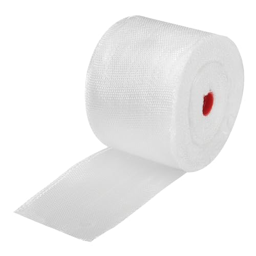 sourcing map Glasfasertuch-Band Glasfaser Gewebe Glas Faser Gewebe Gewebt Glasfasern Stoffe Isolierband 30m(33 Yard) x50mmx0.17mm für Bewehrung Reparaturen von sourcing map