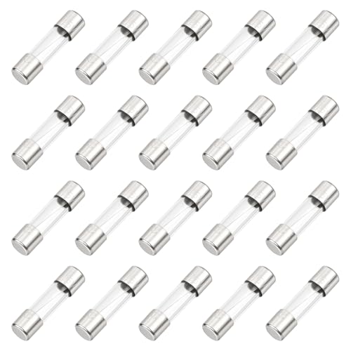 sourcing map Glassicherungen, 5 A, 125 V, 5 x 20 mm, Glasrohrsicherungen, Zeitverzögerung, Sicherungen für Leiterplatten, elektronische Geräte, Haushaltsgeräte, Lichterkette, 20 Stück sourcing map Glassicherungen, 5 A, 125 V, 5 x 20 mm, Glasrohrsicherungen, Zeitverzögerung, Sicherungen für Leiterplatten, elektronische Geräte, Haushaltsgeräte, Lichterkette, 20 Stück von sourcing map