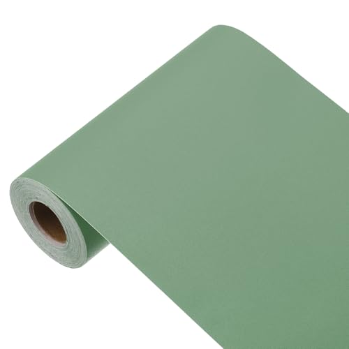 sourcing map Grasgrüne Tapete, zum Abziehen und Aufkleben, grünes Kontaktpapier, einfarbig, Vinyl, selbstklebend, dekorativ für Wandverkleidung, 998,2 x 15 cm sourcing map Grasgrüne Tapete, zum Abziehen und Aufkleben, grünes Kontaktpapier, einfarbig, Vinyl, selbstklebend, dekorativ für Wandverkleidung, 998,2 x 15 cm von sourcing map