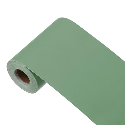 sourcing map Grasgrüne Tapete, zum Abziehen und Aufkleben, grünes Kontaktpapier, einfarbig, Vinyl, selbstklebend, dekorativ für Wandverkleidung, 998,2 x 9,9 cm sourcing map Grasgrüne Tapete, zum Abziehen und Aufkleben, grünes Kontaktpapier, einfarbig, Vinyl, selbstklebend, dekorativ für Wandverkleidung, 998,2 x 9,9 cm von sourcing map