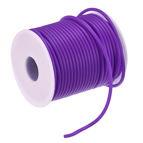 sourcing map Gummi Kabel 27 Yards 3mm 1.5mm Loch Hohle Rohre für DIY Basteln Lila sourcing map Gummi Kabel 27 Yards 3mm 1.5mm Loch Hohle Rohre für DIY Basteln Lila von sourcing map