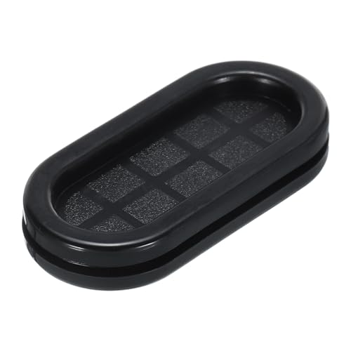 sourcing map Gummitülle Halterung Größe 50 x 20 mm oval doppelseitig für Drahtschutz 10 Stück von sourcing map