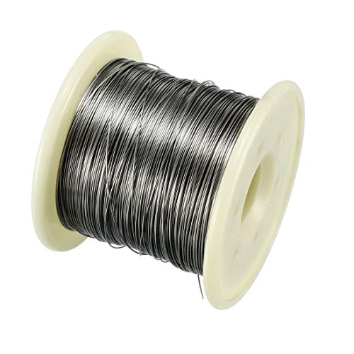 sourcing map Heizdraht 0,4mm 26AWG Superfeiner Kabel FeCrAl Widerstandsdraht 131ft Länge de von sourcing map