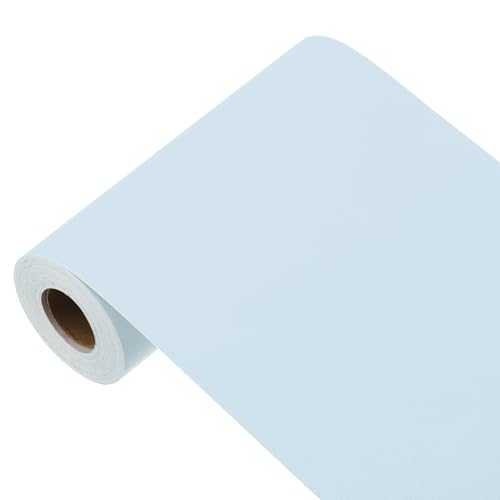 sourcing map Hellblaue Tapete, zum Abziehen und Aufkleben, blaues Kontaktpapier, einfarbig, Vinyl, selbstklebend, dekorativ für Wandverkleidung, 998,2 x 15 cm sourcing map Hellblaue Tapete, zum Abziehen und Aufkleben, blaues Kontaktpapier, einfarbig, Vinyl, selbstklebend, dekorativ für Wandverkleidung, 998,2 x 15 cm von sourcing map