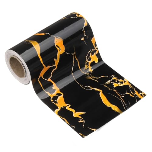 sourcing map Holzmaserung Tapetenbordüre 12,7 cm x 5 m PVC selbstklebend strukturierter Rahmenaufkleber wasserdichte Wand dekorative Tapete für Boden Tür Tisch Schränke Schreibtisch Schwarz Gold sourcing map Holzmaserung Tapetenbordüre 12,7 cm x 5 m PVC selbstklebend strukturierter Rahmenaufkleber wasserdichte Wand dekorative Tapete für Boden Tür Tisch Schränke Schreibtisch Schwarz Gold von sourcing map