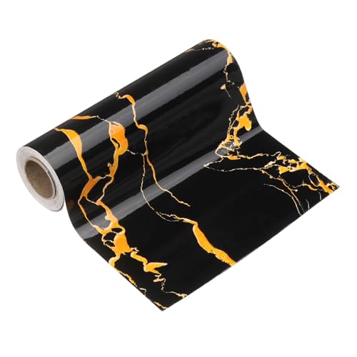 sourcing map Holzmaserung Tapetenbordüre 15,2 cm x 5 m PVC selbstklebend strukturierter Rahmenaufkleber wasserdichte Wand dekorative Tapete für Boden Tür Tisch Schränke Schreibtisch Schwarz Gold sourcing map Holzmaserung Tapetenbordüre 15,2 cm x 5 m PVC selbstklebend strukturierter Rahmenaufkleber wasserdichte Wand dekorative Tapete für Boden Tür Tisch Schränke Schreibtisch Schwarz Gold von sourcing map
