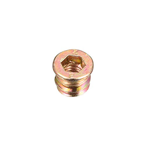 sourcing map Holzmöbel M6 x 10 mm Gewindeeinsatz Muttern Schnittstelle Innensechskantantrieb 50 Stück sourcing map Holzmöbel M6 x 10 mm Gewindeeinsatz Muttern Schnittstelle Innensechskantantrieb 50 Stück von sourcing map