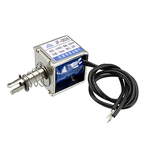 sourcing map JF-0826 DC 12 V 2A 4,2 Watt 20N 10mm Zug Typ Linear Bewegung Elektromagnet DE de sourcing map JF-0826 DC 12 V 2A 4,2 Watt 20N 10mm Zug Typ Linear Bewegung Elektromagnet DE de von sourcing map