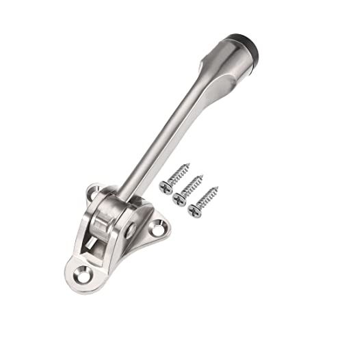 sourcing map Kickdown-Türstopper, Easy-Step, Pedal, Kick-Down-Türstopper, Zinklegierung, silberfarben von sourcing map