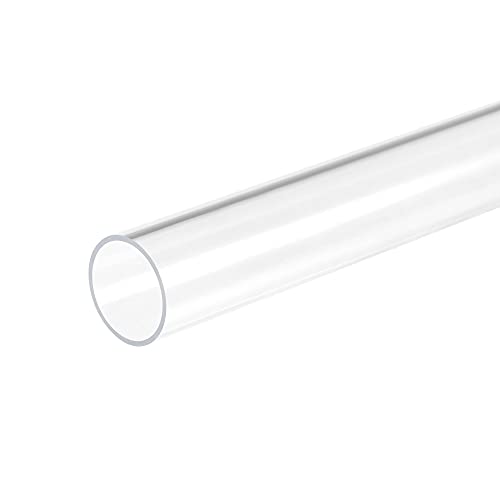 sourcing map PVC Transparent Rohr, Innendurchmesser 18mm Durchmesser 20mm LÄNGE 305mm Acryl Kunststoffrohr für Lampenbau, Stehlampen, Möbel sourcing map PVC Transparent Rohr, Innendurchmesser 18mm Durchmesser 20mm LÄNGE 305mm Acryl Kunststoffrohr für Lampenbau, Stehlampen, Möbel von sourcing map