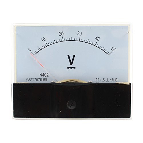 sourcing map Klasse 1,5DC0-50V Analog Voltage Voltmeter Gauge Panel Volt Meter 44C2 DE de sourcing map Klasse 1,5DC0-50V Analog Voltage Voltmeter Gauge Panel Volt Meter 44C2 DE de von sourcing map