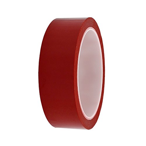sourcing map Klebeband 30mm Breite 164ft Länge Einseitig Elektrisches Isolierklebeband Rot von sourcing map