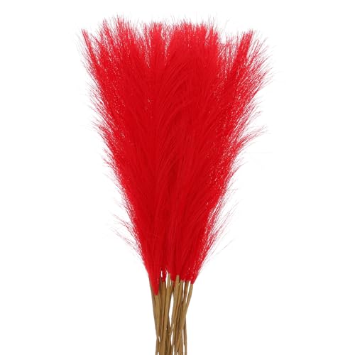 sourcing map Kunstpampasgras, flauschiges künstliches Pampasgras, 55 cm, groß, künstliches Pampasgras für Wohnzimmer, Party, Wandvase, Hochzeitsdekoration, Rot, 25 Stück sourcing map Kunstpampasgras, flauschiges künstliches Pampasgras, 55 cm, groß, künstliches Pampasgras für Wohnzimmer, Party, Wandvase, Hochzeitsdekoration, Rot, 25 Stück von sourcing map