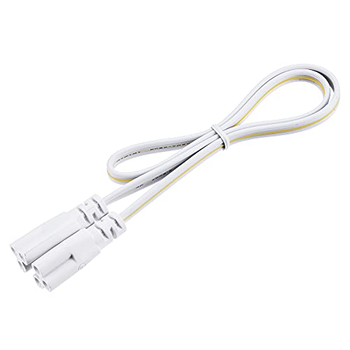 sourcing map Lampen Verbindungskabel für T4 T5 T8 LED Schlauch, 50cm 3 Pin Doppelend Licht Verbindungskabel Verlängerungskabel Packung von 4 von sourcing map
