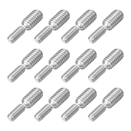 sourcing map M4 x 10 mm auf M6 x 10 mm Doppelend-Gewindebolzen, 12 Stück 304 Edelstahl-Gewindereduzierer-Adapter für Möbel-Maschinen, Montagebefestigung sourcing map M4 x 10 mm auf M6 x 10 mm Doppelend-Gewindebolzen, 12 Stück 304 Edelstahl-Gewindereduzierer-Adapter für Möbel-Maschinen, Montagebefestigung von sourcing map