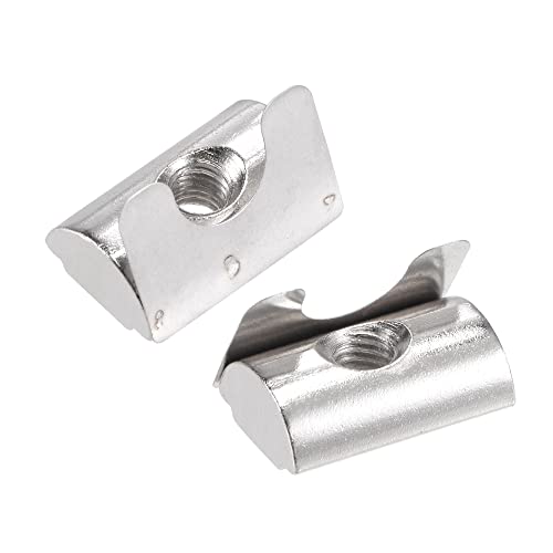 sourcing map M5 Rolle in Feder T-Mutter mit Federblech aus Karbonstahl für 3030/4040 Serie Aluminium-Extrusionsprofilschiene mit 8 mm Schlitz, 25 Stück sourcing map M5 Rolle in Feder T-Mutter mit Federblech aus Karbonstahl für 3030/4040 Serie Aluminium-Extrusionsprofilschiene mit 8 mm Schlitz, 25 Stück von sourcing map