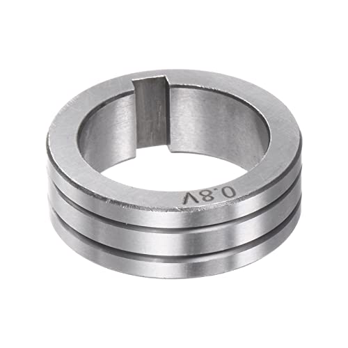 sourcing map MIG Schweißgerät Drahtvorschub Antriebsrolle 30mm x 22mm x 10mm x 4mm Nutbreite Rollenteile Ersatz U-Nut 0,03"-0,04" von sourcing map