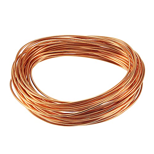 sourcing map Magnet Draht Emailliert Kupferdraht Wicklung 32,8Fuß Länge 1.2mm Durchmesser sourcing map Magnet Draht Emailliert Kupferdraht Wicklung 32,8Fuß Länge 1.2mm Durchmesser von sourcing map