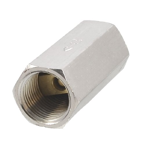 sourcing map Massivem Messing 3/8" PT Thread Luft Gas Wasser Rückschlagventil Rückschlagvent sourcing map Massivem Messing 3/8" PT Thread Luft Gas Wasser Rückschlagventil Rückschlagvent von uxcell
