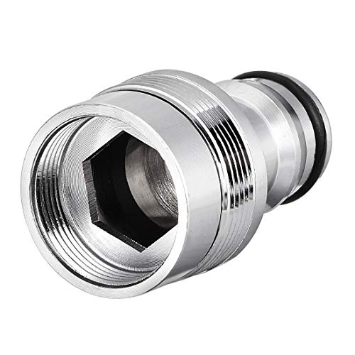 sourcing map Messing Gartenschlauch Schnellverbindung Wasserhahn Adapter 20mm Innengewinde sourcing map Messing Gartenschlauch Schnellverbindung Wasserhahn Adapter 20mm Innengewinde von sourcing map