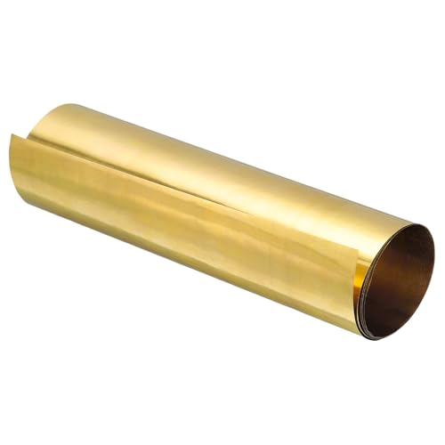 sourcing map Messingplatten 1000x200x0.02mm, Messingblech Streifen Messingfolie Blech, Messing Blechplatten Gold Messingstreifen für Industrie Elektrische Reparaturen Kunsthandwerk sourcing map Messingplatten 1000x200x0.02mm, Messingblech Streifen Messingfolie Blech, Messing Blechplatten Gold Messingstreifen für Industrie Elektrische Reparaturen Kunsthandwerk von sourcing map