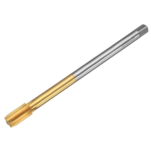 sourcing map Metrischer Gewindebohrer M12 x 1 H2 160 mm gerade Nut-Gewinde-Fräsmaschine Gewindebohrer Gewindeschneidwerkzeug von sourcing map