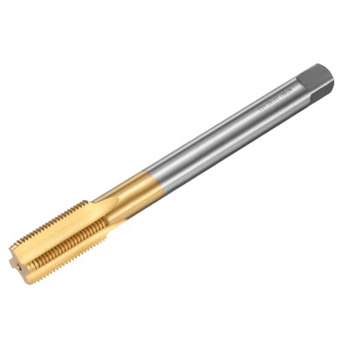 sourcing map Metrisches Gewindebohrer, M18 x 1,5 H2, 160 mm, gerader Nut, Gewindebohrer, Gewindebohrer, Reparaturwerkzeug von sourcing map