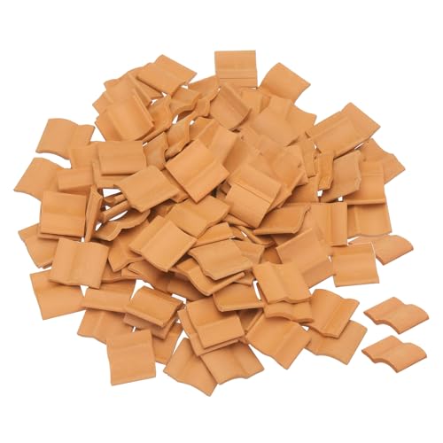 sourcing map Miniatur Dachziegeln Lehm Modell Dachziegel Mini Heimwerker Dachziegel Modellbau Set für Modellbau Garten Rot Pack von 100 Skala 1:1620x17x2mm/0.79x0.67x0.08" sourcing map Miniatur Dachziegeln Lehm Modell Dachziegel Mini Heimwerker Dachziegel Modellbau Set für Modellbau Garten Rot Pack von 100 Skala 1:1620x17x2mm/0.79x0.67x0.08" von sourcing map