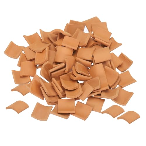 sourcing map Miniatur Dachziegeln Lehm Modell Dachziegel Mini Heimwerker Dachziegel Modellbau Set für Modellbau Puppen Haustier Häuser Garten Rot Pack von 80 Skala 1:16 sourcing map Miniatur Dachziegeln Lehm Modell Dachziegel Mini Heimwerker Dachziegel Modellbau Set für Modellbau Puppen Haustier Häuser Garten Rot Pack von 80 Skala 1:16 von sourcing map