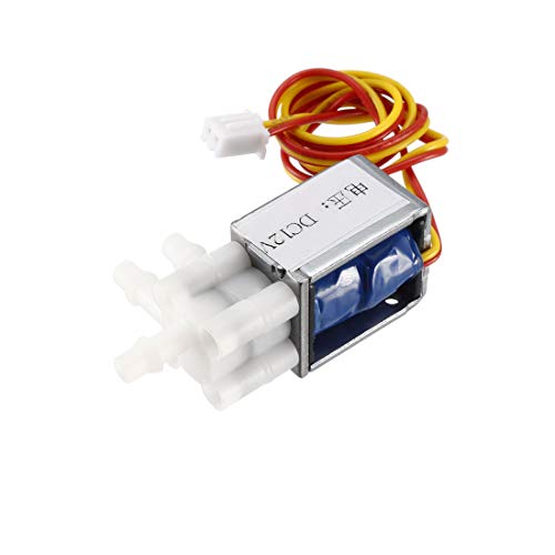 sourcing map Miniatur Magnetventil 2 Position 3 Wege DC12V 0,19A Wasser Luft Magnet Ventil sourcing map Miniatur Magnetventil 2 Position 3 Wege DC12V 0,19A Wasser Luft Magnet Ventil von sourcing map