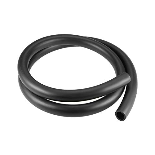 sourcing map NBR Schmieröl Wasserschlauch Schlauchleitung 19mm x25mm 4,92Ft/1,5M Schwarz von sourcing map
