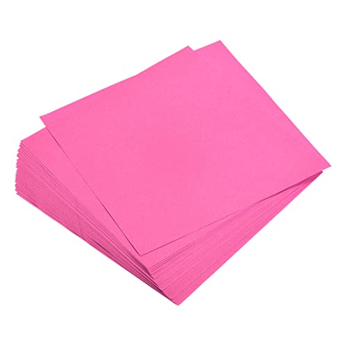 sourcing map Origami-Papier, doppelseitig, 20 x 20 cm, 70 g/m², fluoreszierendes Pink, quadratisch, Faltpapier, für Kunst-, Bastelprojekte, Anfänger, Geschenkdekoration, 25 Blatt sourcing map Origami-Papier, doppelseitig, 20 x 20 cm, 70 g/m², fluoreszierendes Pink, quadratisch, Faltpapier, für Kunst-, Bastelprojekte, Anfänger, Geschenkdekoration, 25 Blatt von sourcing map