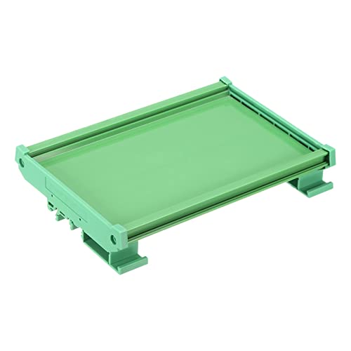 sourcing map PCB DIN Schienenmontage Träger Leiterplattenmontage Halter 100x160mm Grün von sourcing map