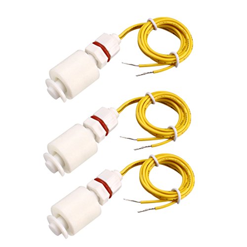 sourcing map PP Schwimmerschalter für Wasserpumpe Tank Flüssigkeitsstandsensor M8 14-Zoll-Kabel 3 Stück sourcing map PP Schwimmerschalter für Wasserpumpe Tank Flüssigkeitsstandsensor M8 14-Zoll-Kabel 3 Stück von sourcing map