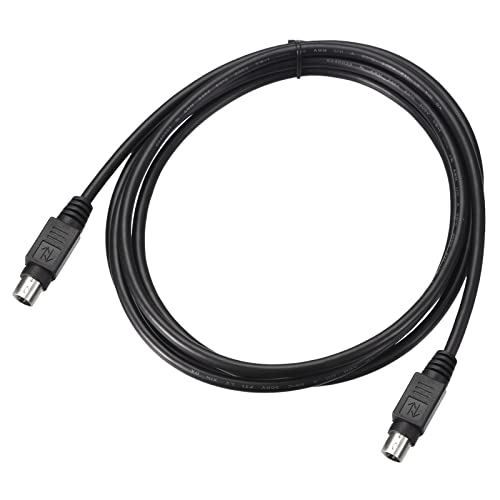 sourcing map PS/2 Maus und Tastatur Erweiterung Kabel 6 Pin 6.56Ft Stecker an Stecker für PC von sourcing map