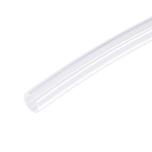 sourcing map PTFE-Schlauch Hochtemperatur Multifunktionale Isolierung 4 mm Innen Dmr x 5 mm Außen Dmr x 4,92 Fuß Transparent von sourcing map