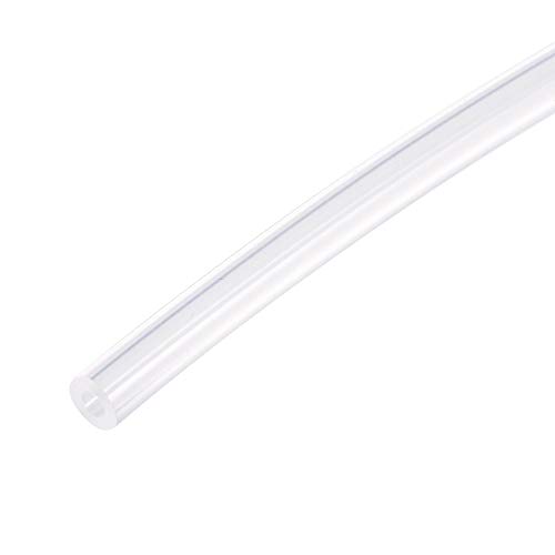 sourcing map PTFE-Schlauchschlauch Hochtemperatur-Schlauchrohr Multifunktionale Isolierung 0,8 mm Innen Dmr x 1,6 mm Außen Dmr x 4,92 Fuß Transparent von sourcing map