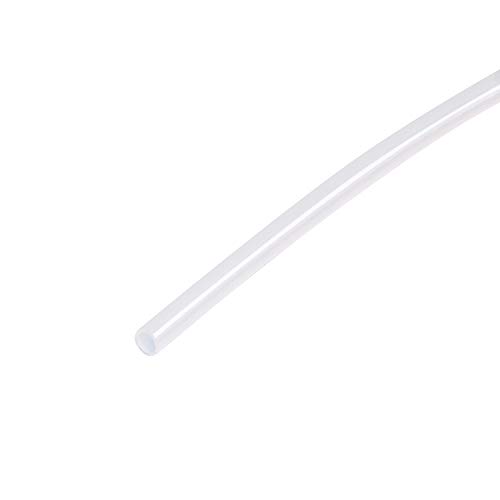 sourcing map PTFE-Schlauchschlauch Hochtemperatur-Schlauchrohr Multifunktionale Isolierung 0,8 mm Innen Dmr x 1,6 mm Außen Dmr x 4,92 Fuß Weiß von sourcing map