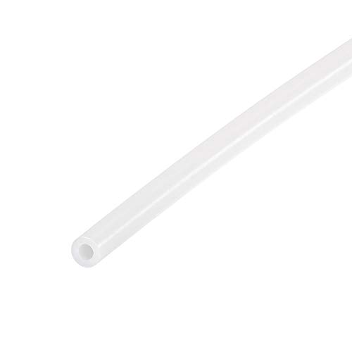 sourcing map PTFE-Schlauchschlauch Hochtemperatur-Schlauchrohr Multifunktionale Isolierung 1,5 mm Innen Dmr x 3 mm Außen Dmr x 4,92 Fuß Weiß von sourcing map