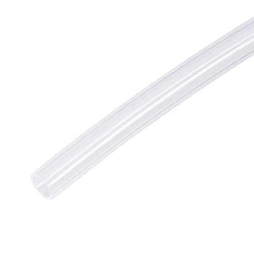 sourcing map PTFE-Schlauchschlauch Hochtemperatur-Schlauchrohr Multifunktionale Isolierung 6 mm Innen Dmr x 8 mm Außen Dmr x 4,92 Fuß Transparent von sourcing map