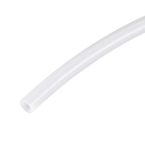sourcing map PTFE-Schlauchschlauch Hochtemperatur-Schlauchrohr Multifunktionale Isolierung 6 mm Innen Dmr x 8 mm Außen Dmr x 4,92 Fuß Weiß von sourcing map