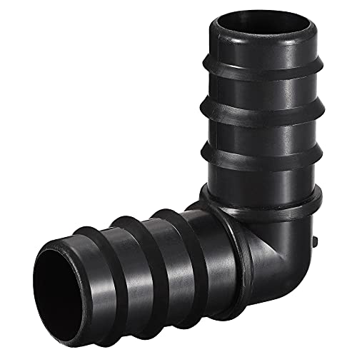 sourcing map Packung mit 10 Rohranschluss Bewässerung Winkelverbinder Kunststoff für 1 Inch Innendmr. Rohr 25mm Widerhaken 58mm x 58mm schwarz sourcing map Packung mit 10 Rohranschluss Bewässerung Winkelverbinder Kunststoff für 1 Inch Innendmr. Rohr 25mm Widerhaken 58mm x 58mm schwarz von sourcing map